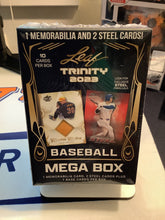 Load image into Gallery viewer, SHIPPED SEALED ONLY - MEGA BOX - 2023 LEAF TRINITY BASEBALL
