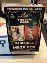 Load image into Gallery viewer, SHIPPED SEALED ONLY - MEGA BOX - 2023 LEAF TRINITY BASEBALL
